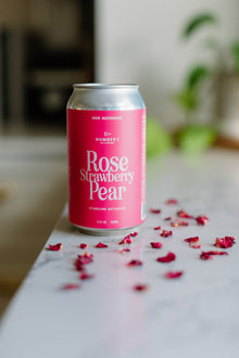 Rose with strawberry and pear - sparkling botanical