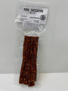 Cacciatore, pork, thin, pepperettes, mild, 4in a pack /80 ~100 gm