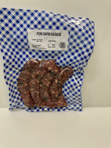 Pork & Rapini Sausages, 4/pack
