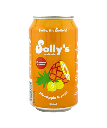 Solly's Craft Soda - Pineapple & Yuzu
