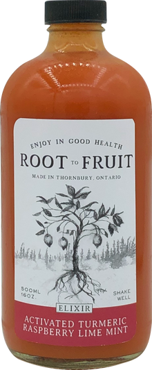Root to Fruit Activated Turmeric Ginger Raspberry Lime Mint