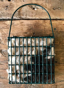 Alpaca Fleece Feeder - Birds “Basic” Fleece Feeder