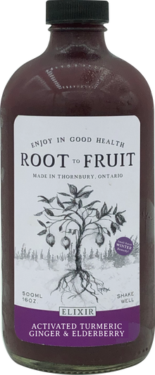 Root to Fruit Activated Turmeric Ginger Elderberry