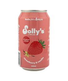 Solly's Craft Soda - Strawberry & Vanilla
