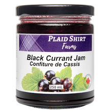 Plaid Shirt Farms Black Currant Jam – 250 ml