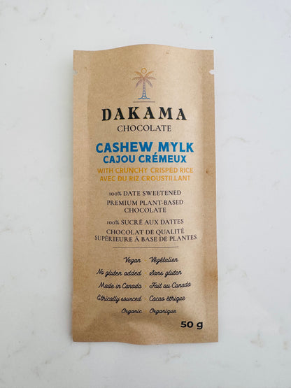 Cashew Mylk with Crunchy Crisped Rice
