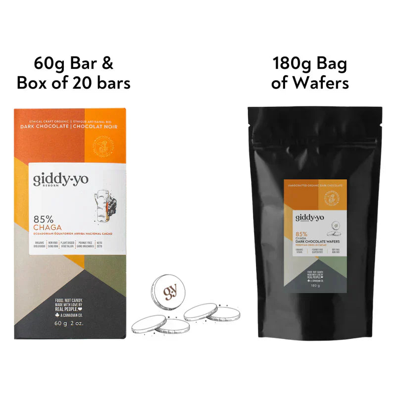 Dark Chocolate Chaga Bar