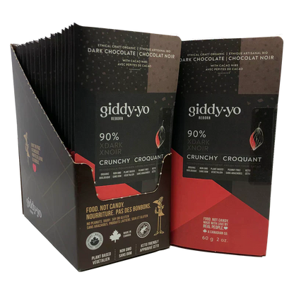 Xdark Crunchy 90% Dark Chocolate Bar