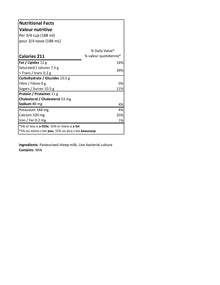 1L Sheep Milk Kefir