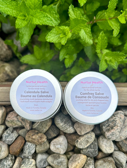 Herbal Salve Duo Set