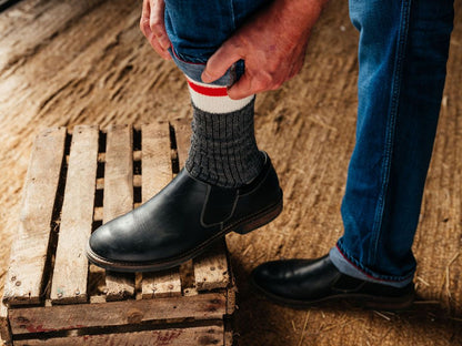 Alpaca Socks - The “Wellington” Work/Camp Sock XLarge 13+