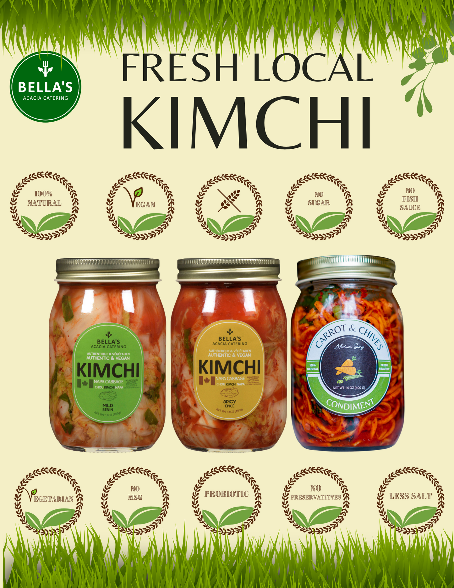 Carrot & Chive Condiment Medium Spicy