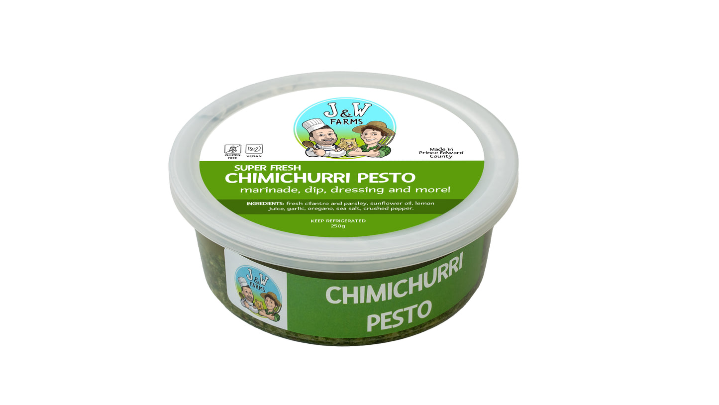A Dip-Chimichurri Pesto