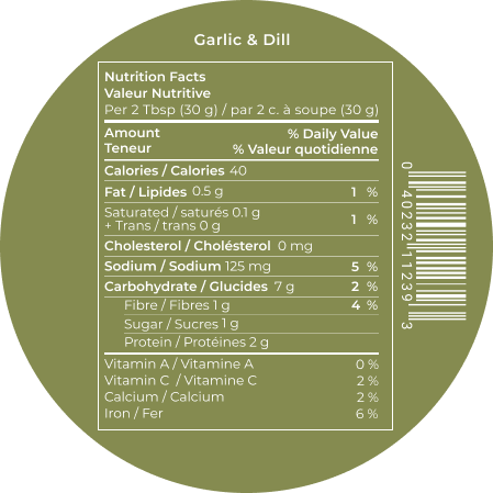 Roasted Galic & Dill