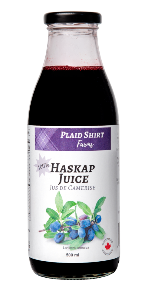Haskap Juice – 100% Pure – 500 ml -treat like a concentrate