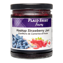 Plaid Shirt Farms Haskap Strawberry Jam – 250 ml