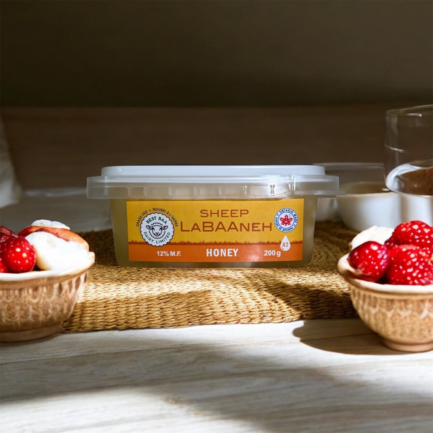 Honey LaBAAneh Sheep Cheese