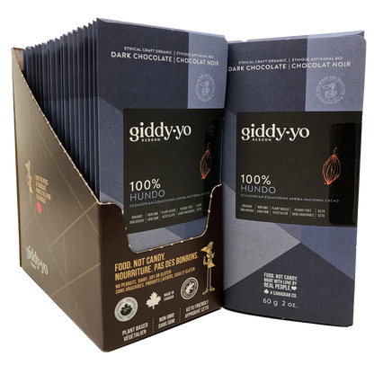 Hundo 100% Dark Chocolate Bar