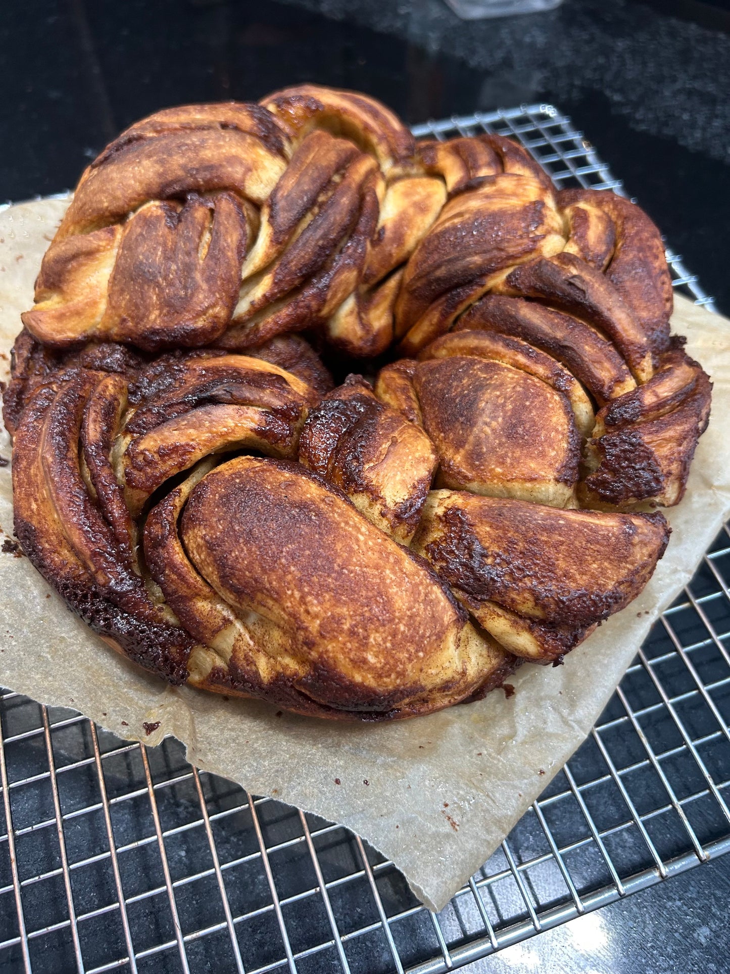 Sourdough Holiday Wreath