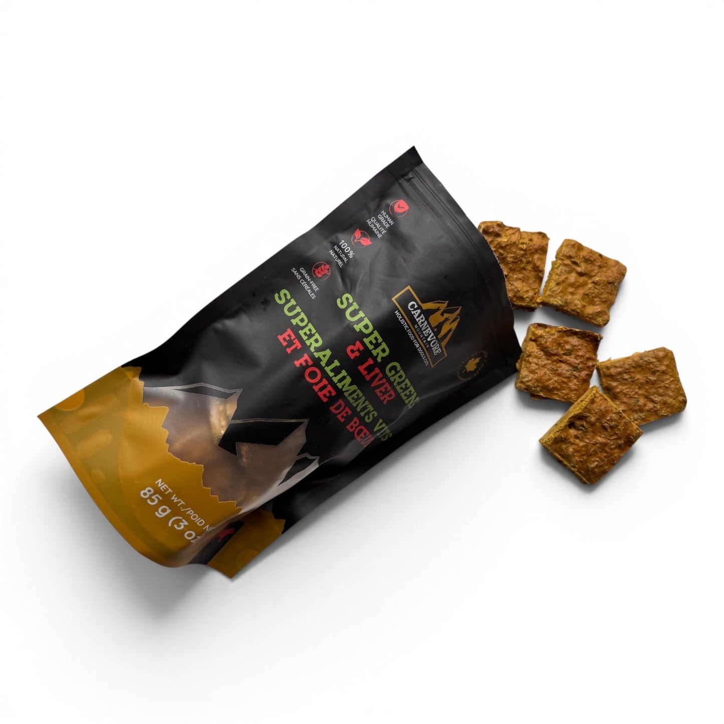 Super Greens & Liver Dog Treats - Freeze Dried
