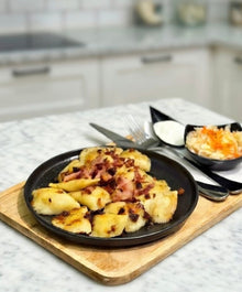 Potato and Bacon Pierogies