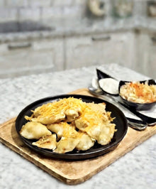 Potato and Cheddar Pierogies