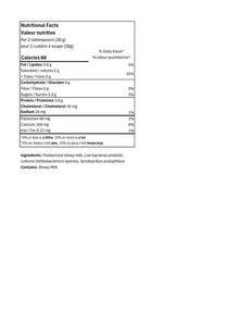 Plain Labneh Sheep Cheese