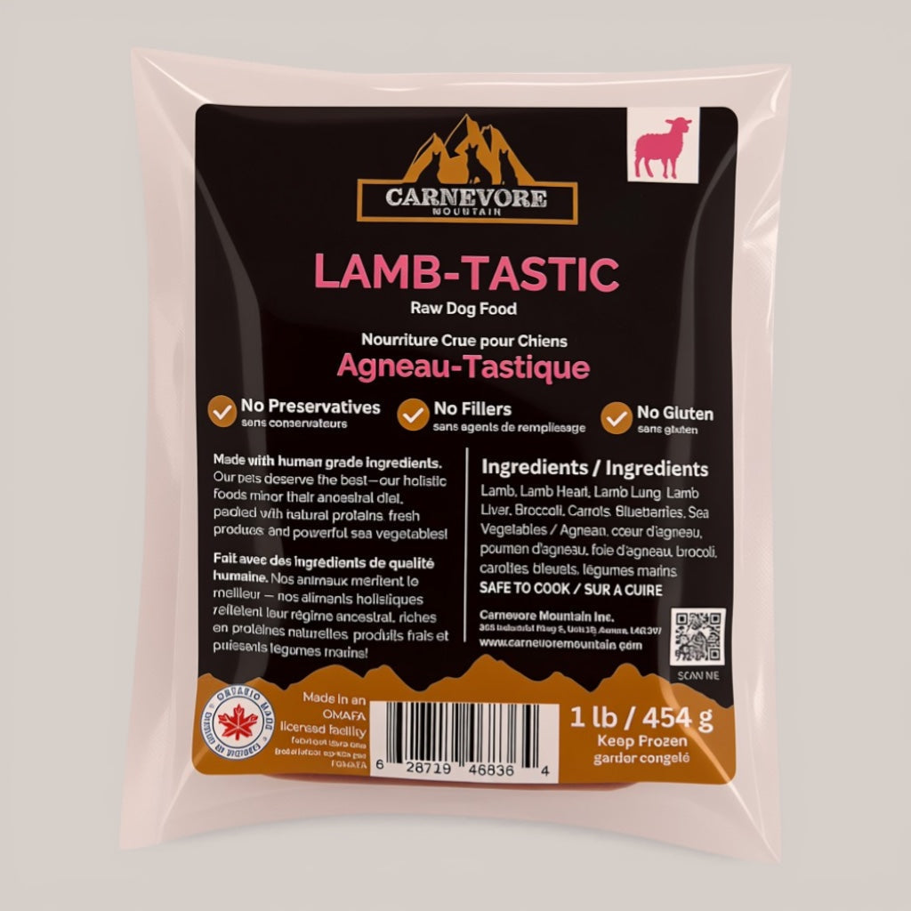Lamb-Tastic Raw Dog Food