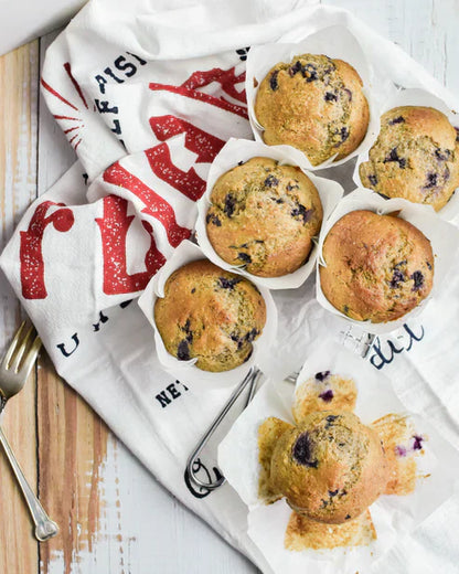 Lemony Blueberry Muffin
