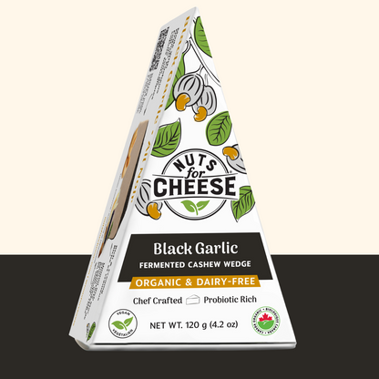 Black Garlic Vegan Cheese 120g