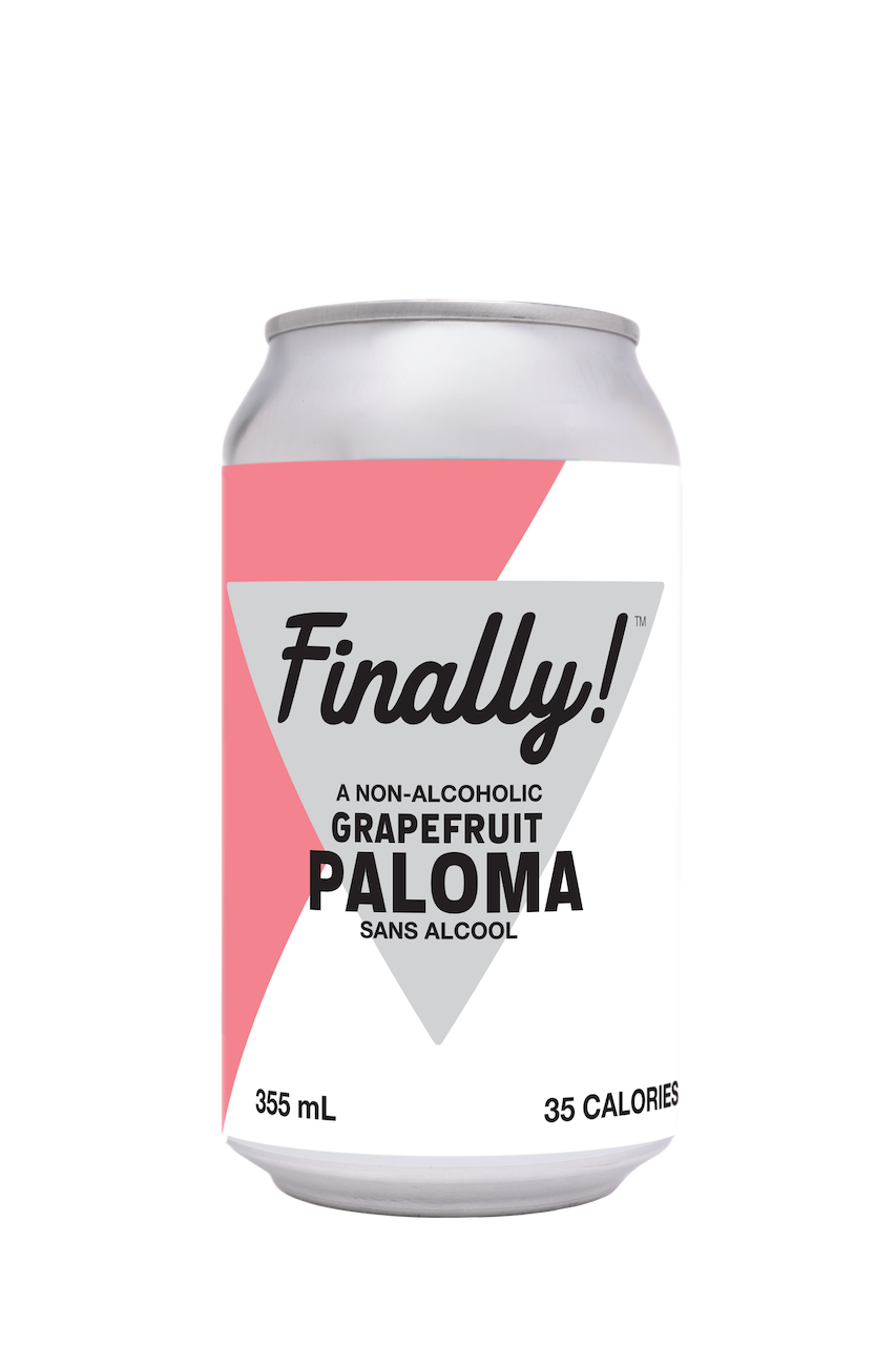 Finally! A Non-Alcoholic Grapefruit Paloma (4 x 355 mL cans)