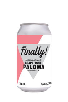 Finally! A Non-Alcoholic Grapefruit Paloma (4 x 355 mL cans)