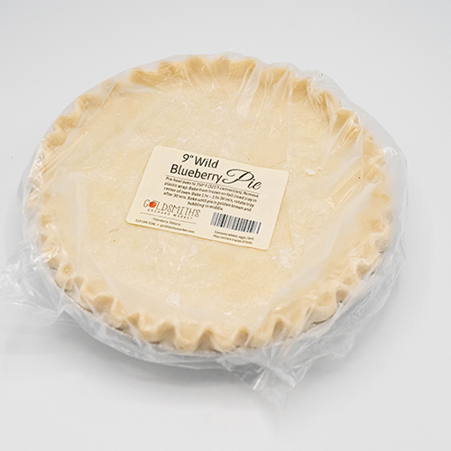 Wild Blueberry Pie