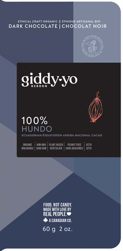Hundo 100% Dark Chocolate Bar