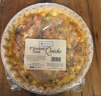 Smoked Trout Quiche