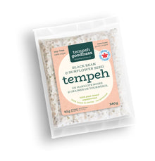 Black Bean & Sunflower Seed Tempeh (no soy)