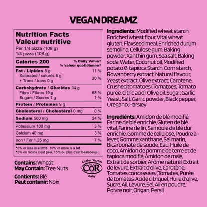 Vegan Dreamz Pizzas