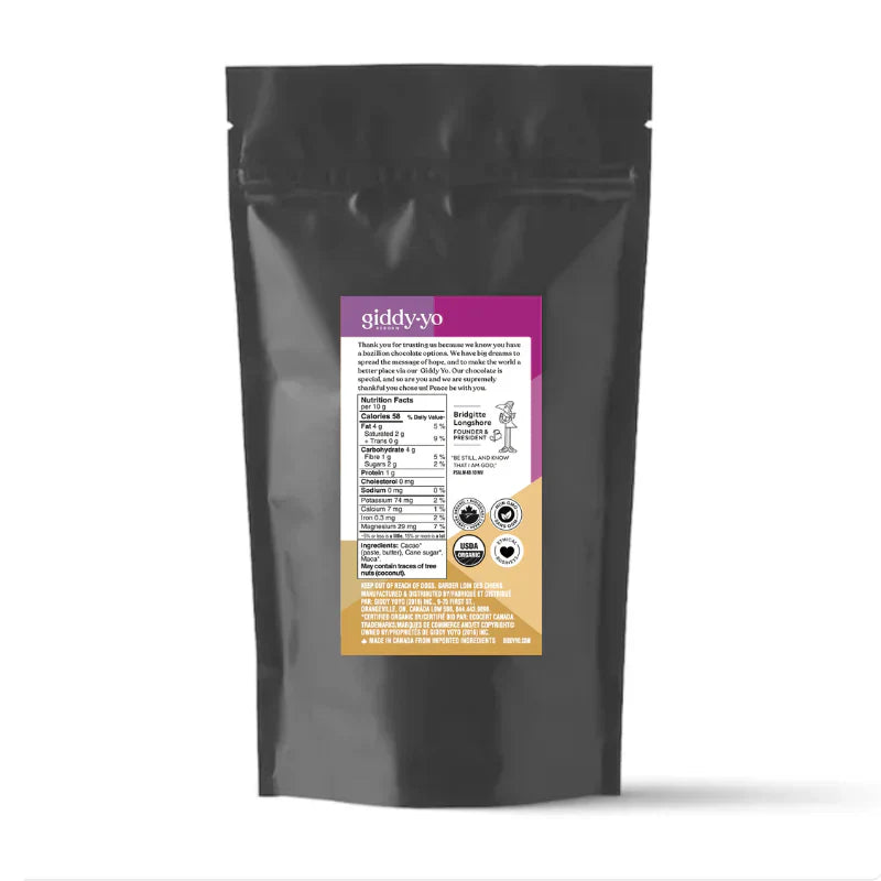 Maca 76% Dark Chocolate Bar