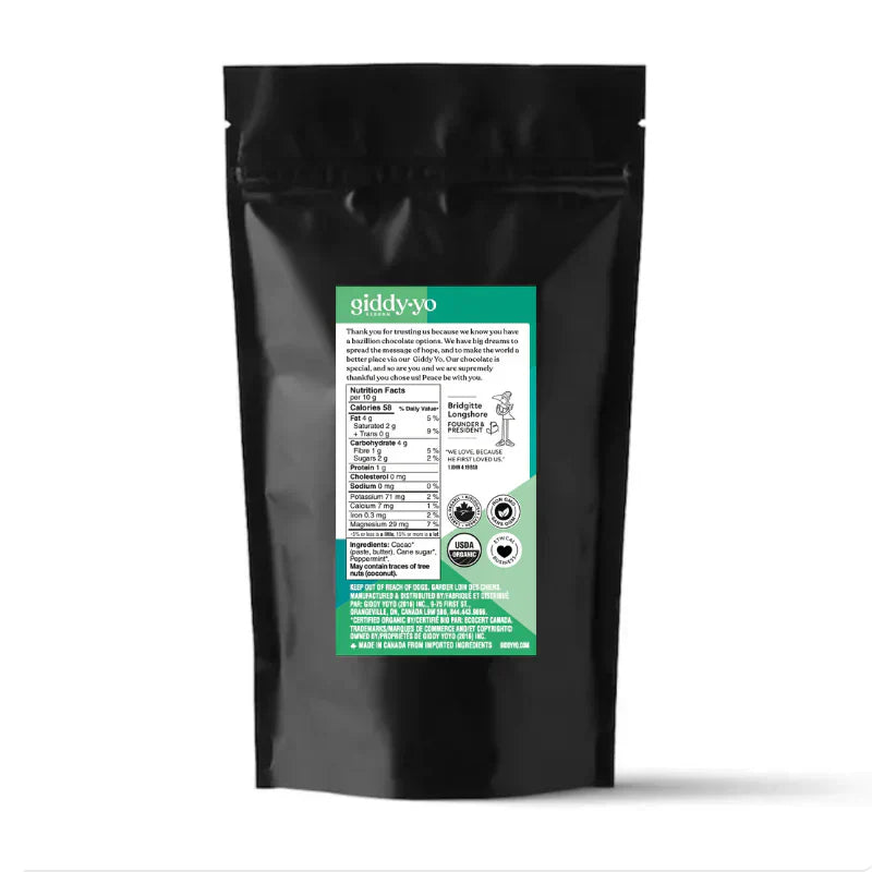 Mint 76% Dark Chocolate Bar