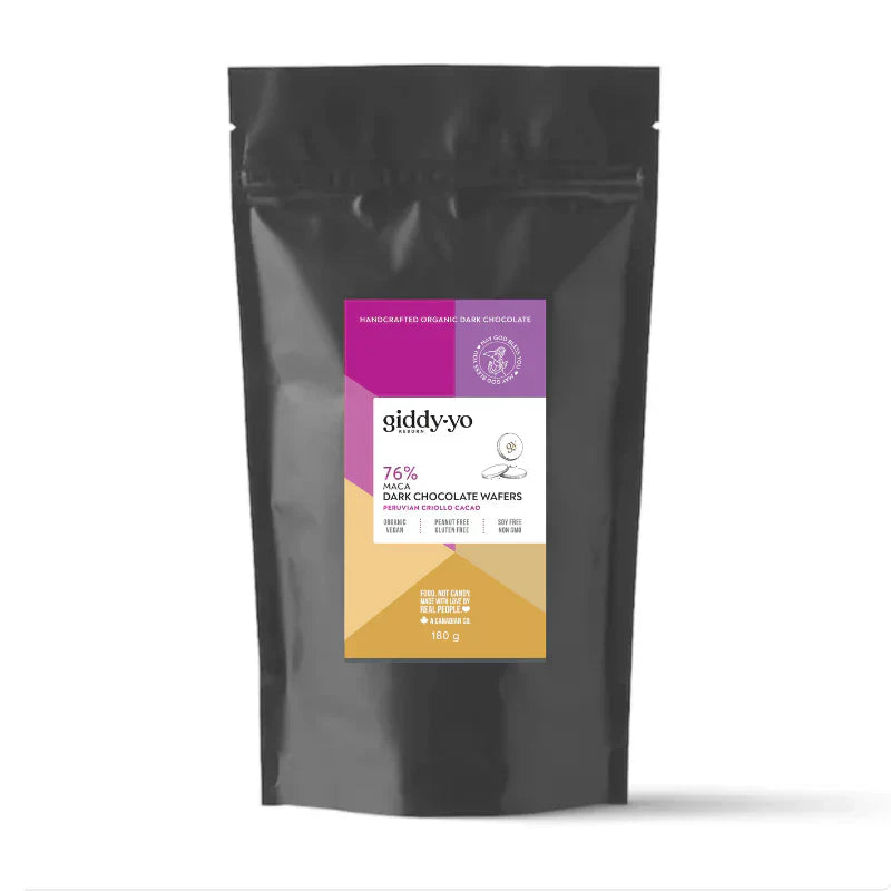 Maca 76% Dark Chocolate Bar